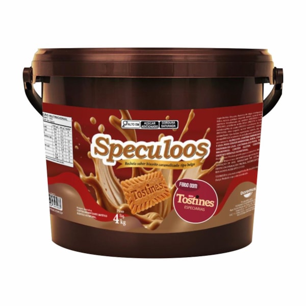 image Recheio Speculoos Doremus Balde 4Kg