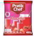 image Refresco Morango Pratik Chef 450G Rende 15Lt