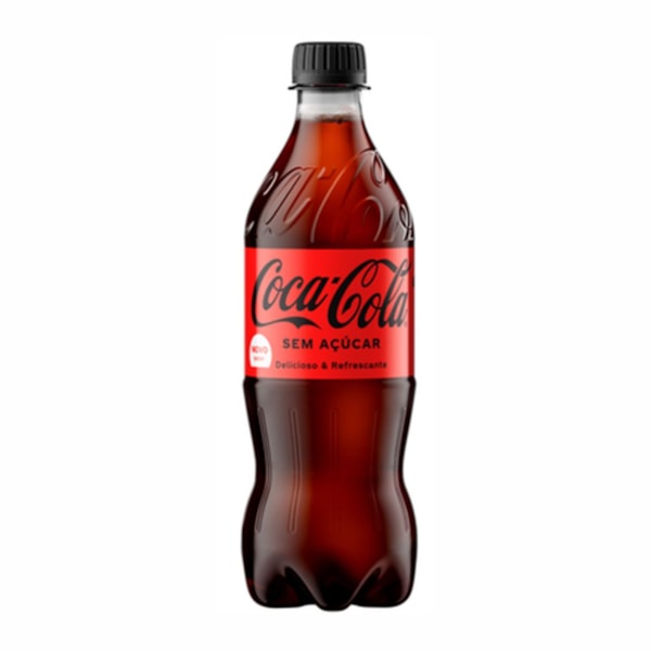 image Refrigerante 600Ml Coca Cola Zero 6Un