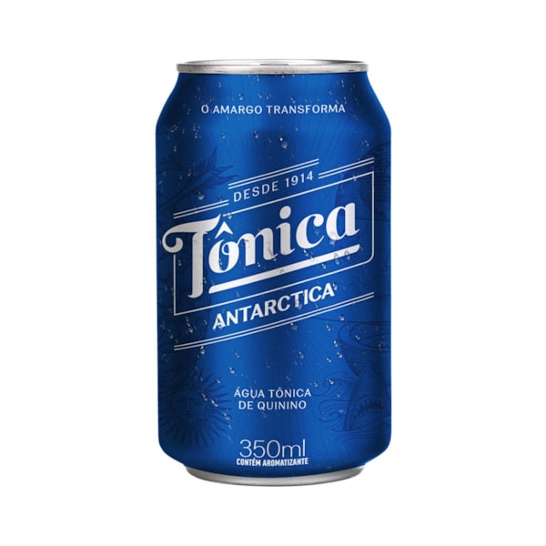 image Refrigerante Lata 350Ml Agua Tonica Antarctica 12Un