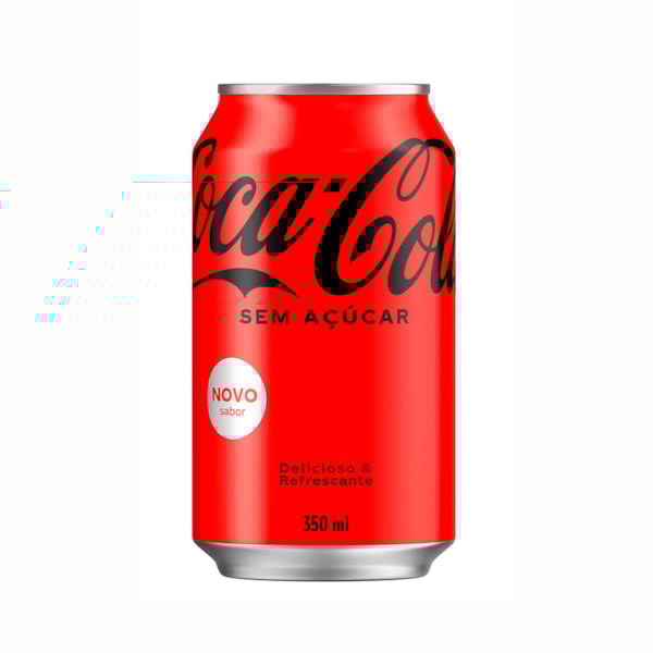 image REFRIGERANTE LATA 350ML COCA COLA ZERO 6UN