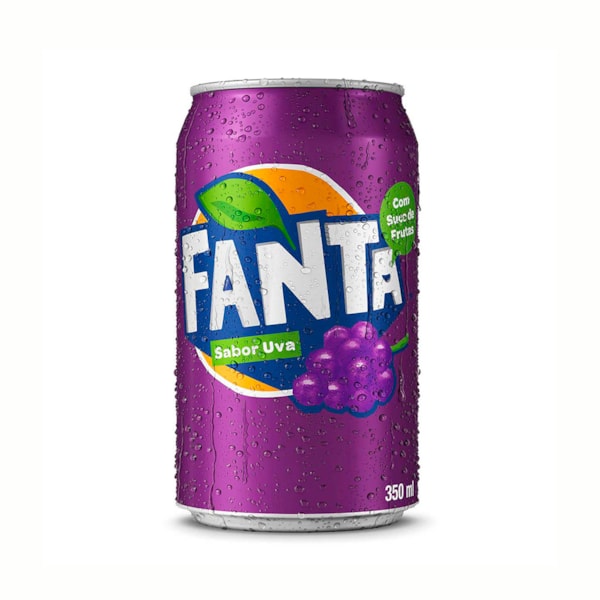 image Refrigerante Lata 350Ml Fanta Uva 6Un