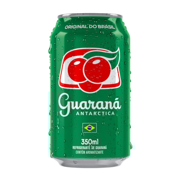 image Refrigerante Lata 350Ml Guaraná Antarctica 12Un
