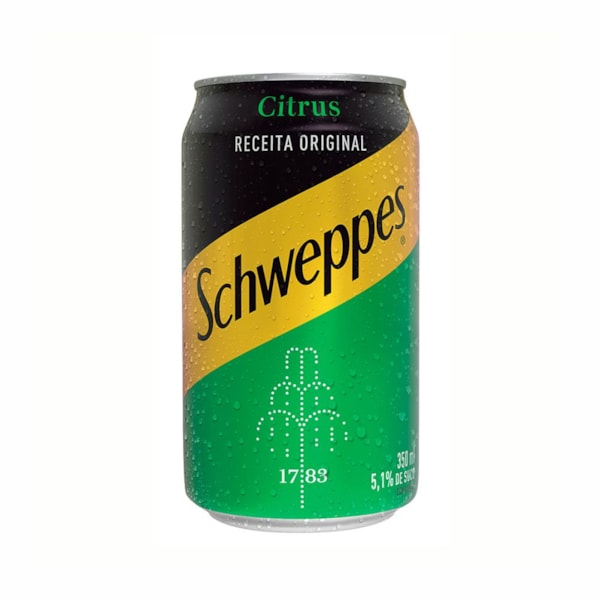 image Refrigerante Lata 350Ml Schweppes Citrus 6Un