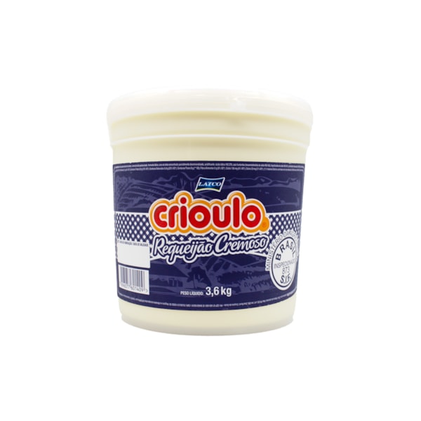 image Requeijão Puro Crioulo 3,6Kg