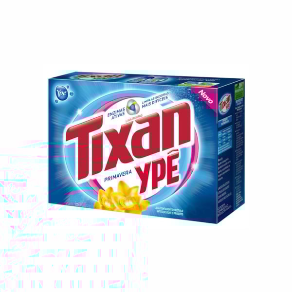 image Sabão Em Pó Tixan Primavera Azul Caixeta 400G