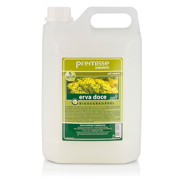 image Sabonete Liquido Erva Doce Soft Premisse 5Lt