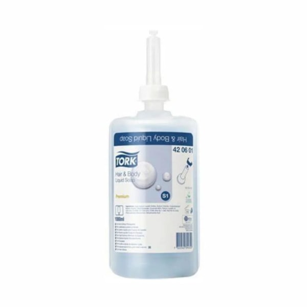 image Sabonete Liquido Para Corpo E Cabelo Tork 1Lt 42 06 01