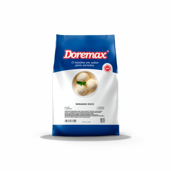 image Saborizante Morango Doce Doremax 1Kg