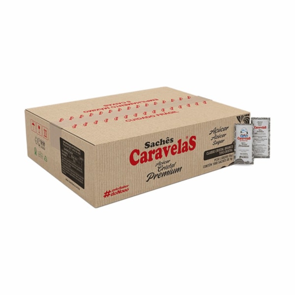 image Sache Açúcar 1.000 X 5 Gr Caravelas