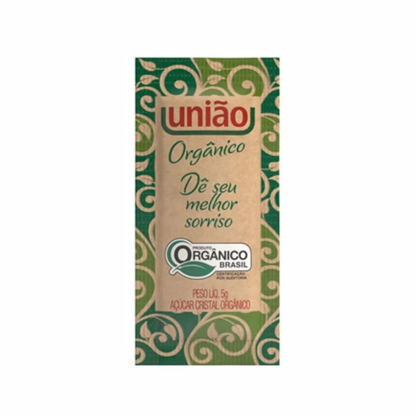 image Sache Açúcar Orgânico Uniao 400 X 5G