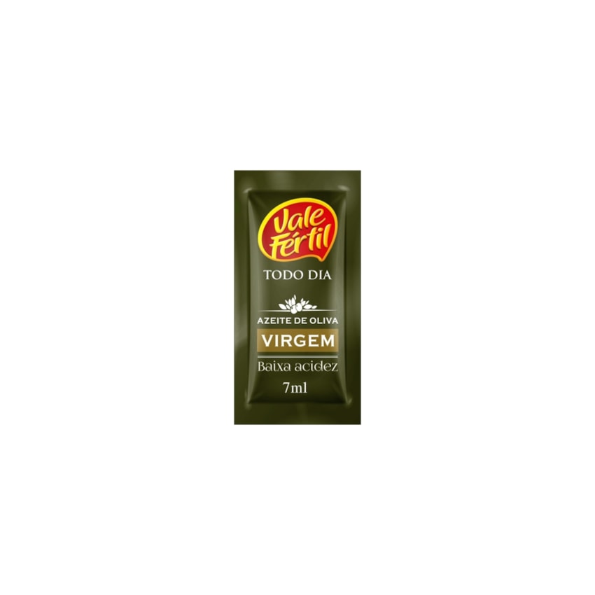 image Sachê Azeite de Oliva Virgem 0,2% Vale Fértil 180 x 7 Ml