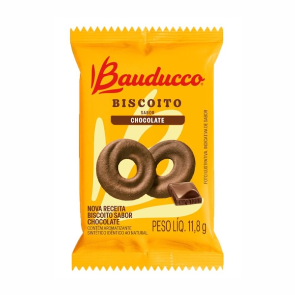 image Sache Biscoito Chocolate Bauducco 400 X 11,8G