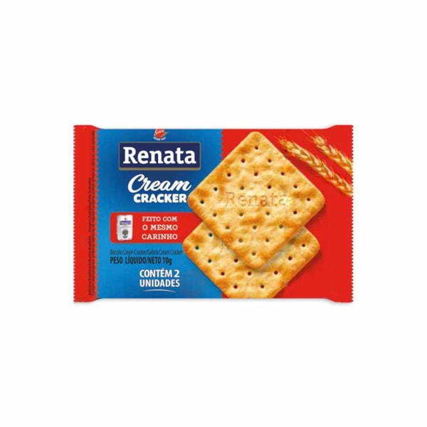 image Sachê Biscoito Cream Cracker Renata 360 x 10 gr