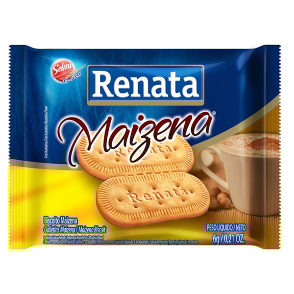 image Sache Biscoito Maizena Renata 180 X 11G