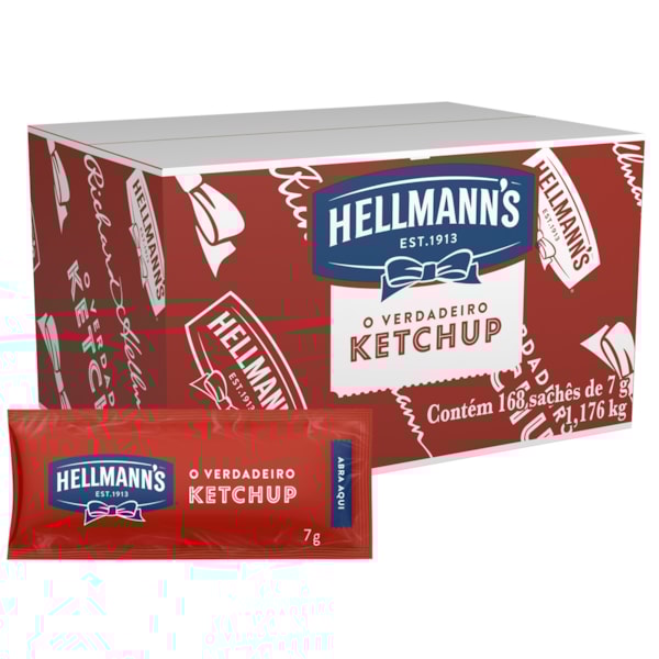 image Sache Catchup Hellmanns 168 X 7G