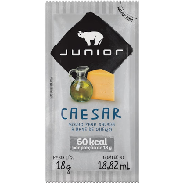 image Sache Molho P/Salada Caesar Junior 180 X 18G