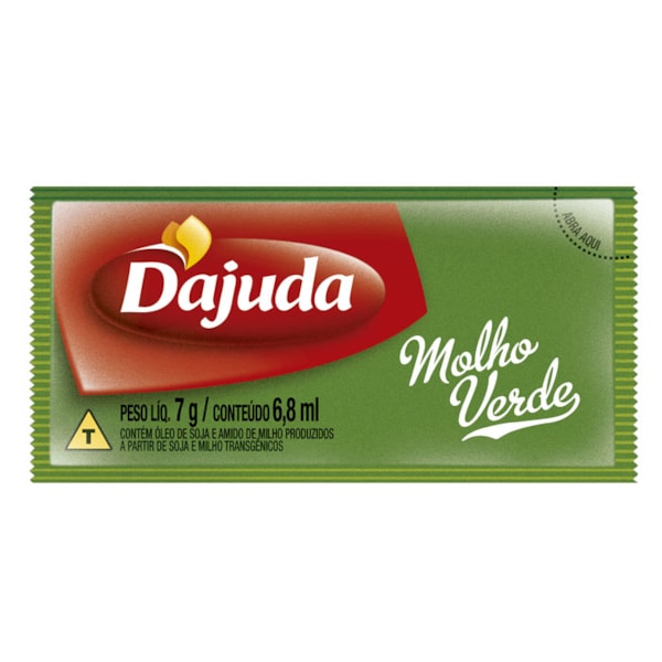 image Sache Molho Verde (Maionese Verde) Dajuda 192 X 7G