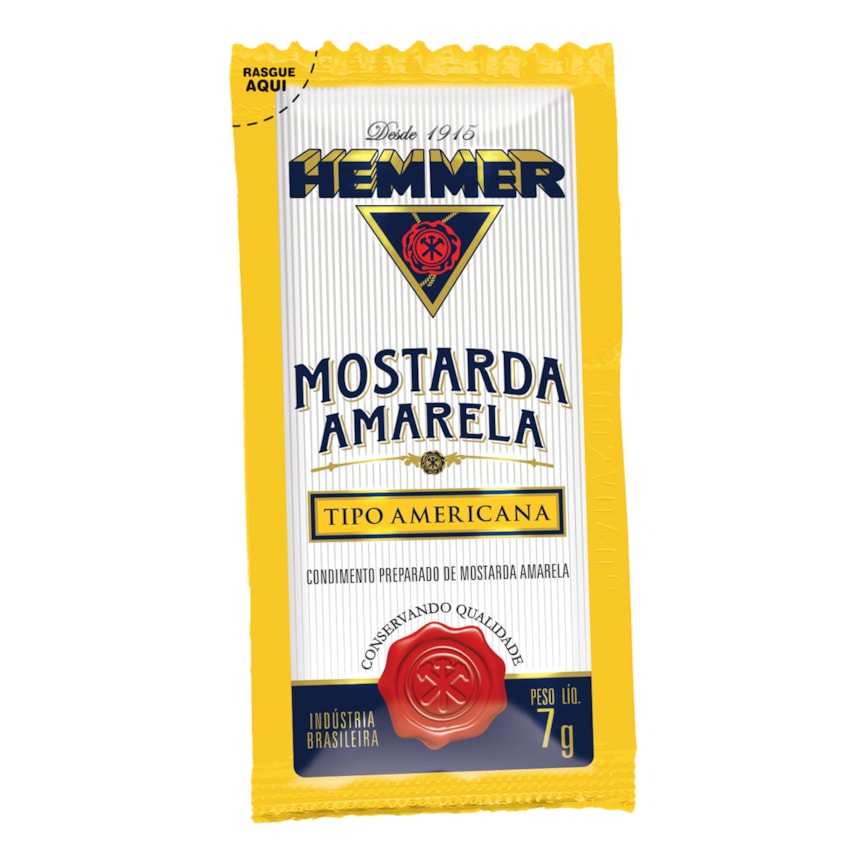 image Sache Mostarda Amarela Hemmer 190 X 7G