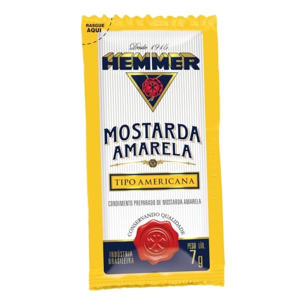 image Sache Mostarda Amarela Hemmer 190 X 7G