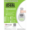 image Saco Lixo Preto 150Lt 85 X 100Cm Ideal 100Un Suporta 30Kg