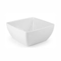 image Saladeira Quadrada 13 X 13 X 6Cm 420Ml Branco Melamina Gourmet Mix Un