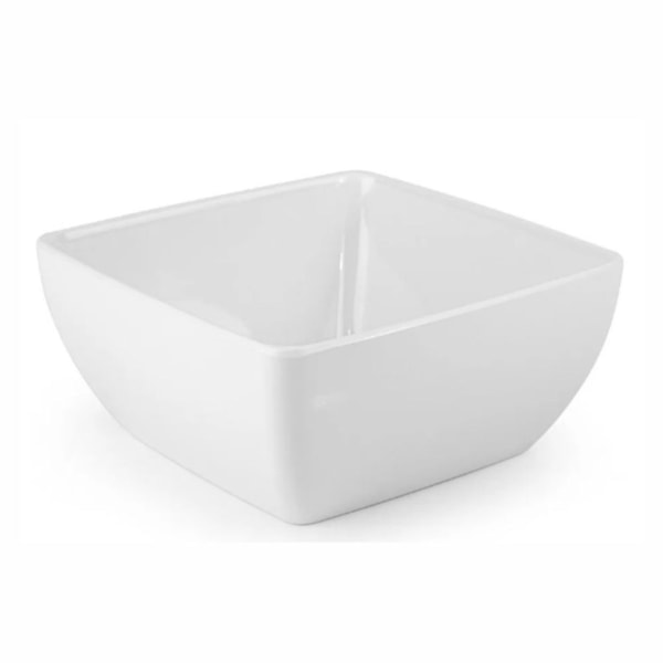 image Saladeira Quadrada 19 X 19 X 9Cm 1,6L Branco Melamina Gourmet Mix Un