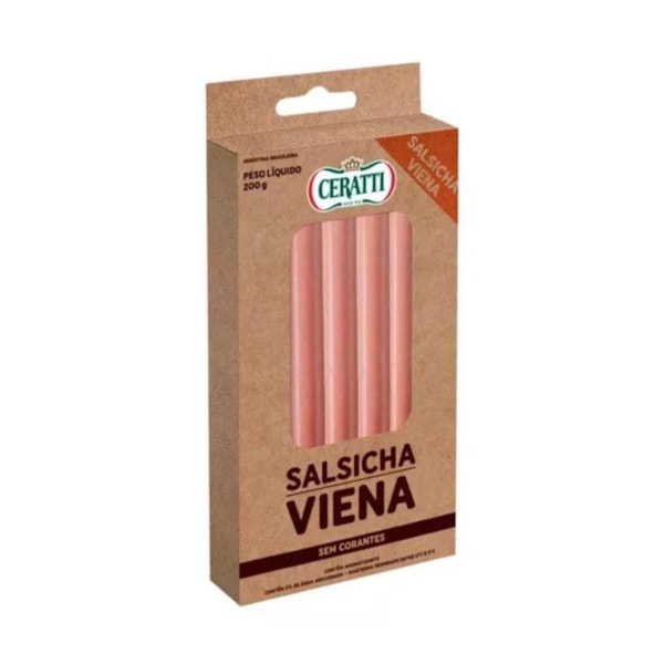 image Salsicha Viena Sem Corante Ceratti 200G