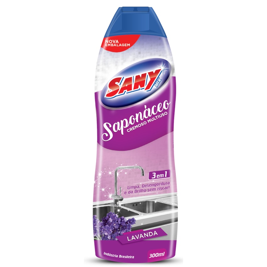 image Saponáceo Cremoso Lavanda Sany 250Ml