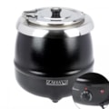 image Sopeira Elétrica Inox 10L Preta 220V Zahav Un