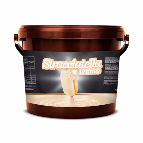 image Stracciatella Cobertura P/Sorvete Branca Doremus 4Kg
