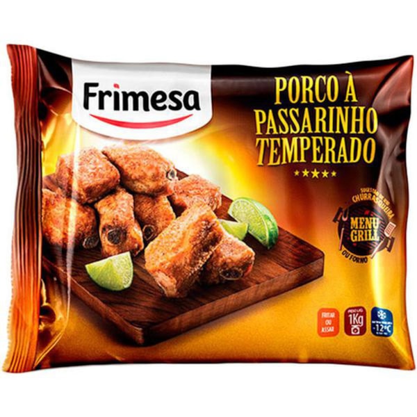 image Suíno - Porco A Passarinho Temperado Frimesa 1Kg