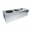 image Suporte P/ Três Bisnagas 72Mm Inox