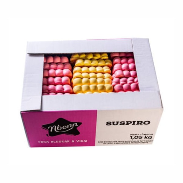 image Suspiro Nbonn 1,05Kg Caixa 50Un