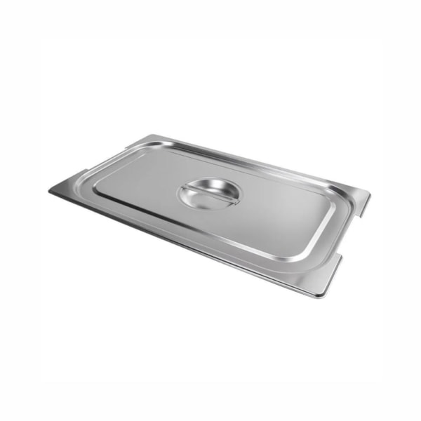 image Tampa Inox Com Recorte P/ Alcas 32,5 X 17,6 X 1Cm Gourmet Mix Un