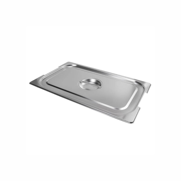 image Tampa Inox Com Recorte P/ Alcas X 17,6 X 16,2 X 1Cm Gourmet Mix Un