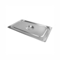 image Tampa Inox Sem Recorte P/ Alcas X 17,6 X 16,2 X 1Cm Gourmet Mix Un