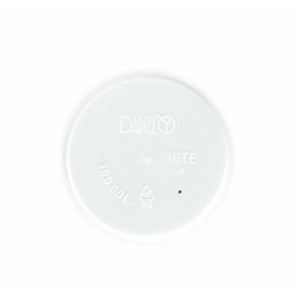 image Tampa Isopor Pote 237Ml Darnel 20Un (Compatível 16118)
