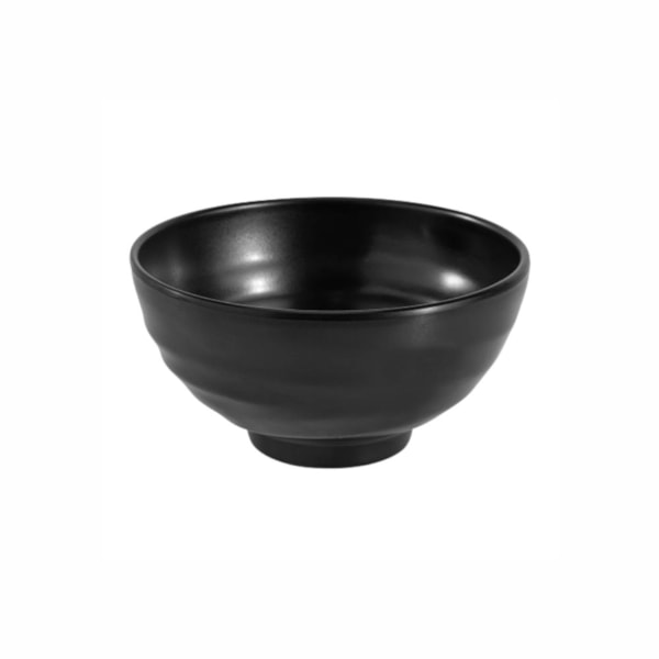 image Tigela 11,5 X 5,9Cm 240Ml Preta Melamina Gourmet Mix Un
