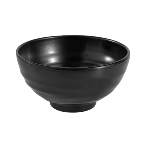 image Tigela 16,5 X 8,3Cm 740Ml Preta Melamina Gourmet Mix Un