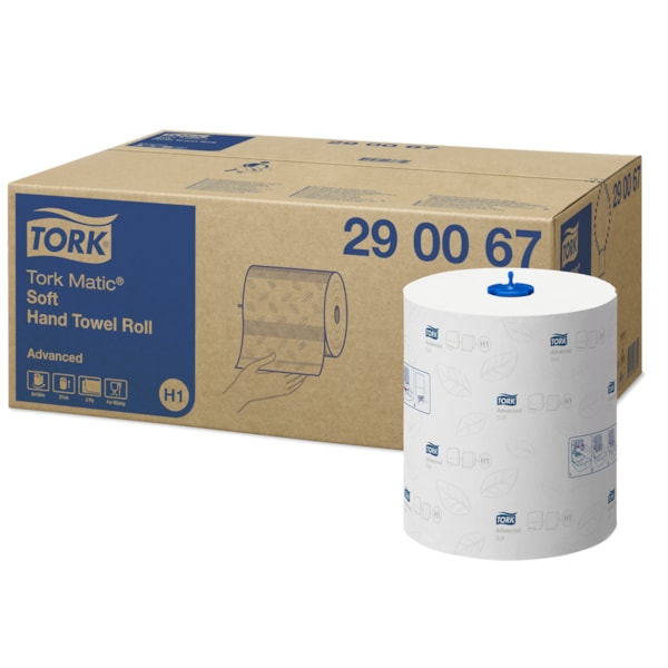 image Toalha Papel Bobina  Tork Matic Advanced 6 Rolos X 150Mt X 21Cm 29 00 67