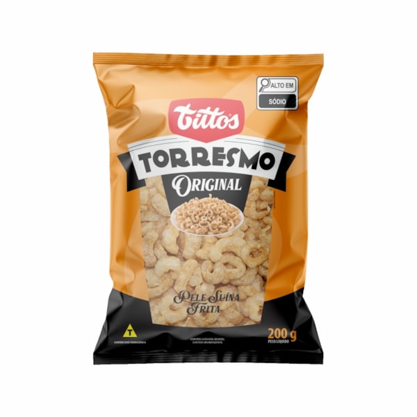 image Torresmo Frito Tittos 200 gr