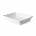 image Travessa Funda 30 X 22,5 X 5,5Cm 1,7L Branca Melamina Gourmet Mix Un