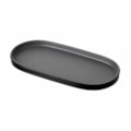 image Travessa Oval 29 X 13Cm Cinza Melamina Gourmet Mix Un