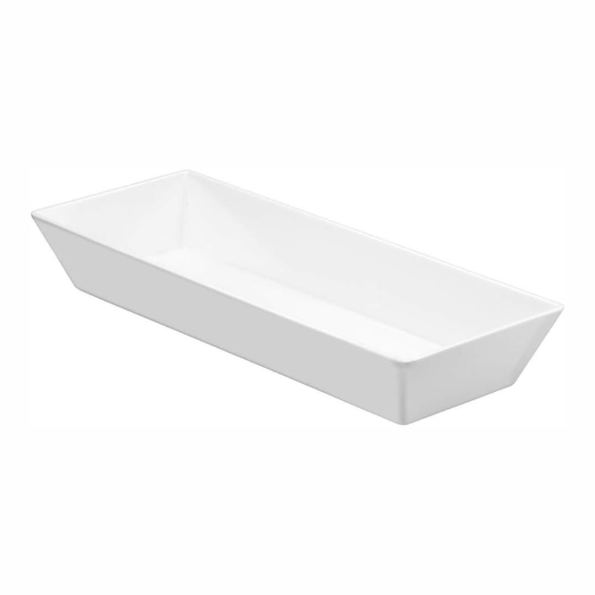 image Travessa Rasa Buffet 50 X 15 X 6,5Cm 1/1 Branca Melamina Gourmet Mix Un