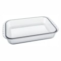 image Travessa Refrataria Lasanheira 5Lt Transparente Vidro Marinex 6538 Un