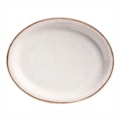 image Travessa Refrataria Oval 29,8 X 24,6Cm Bege Artisan Un