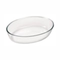 image Travessa Refrataria Oval 3,2Lt Transparente Vidro Marinex 6662 Un