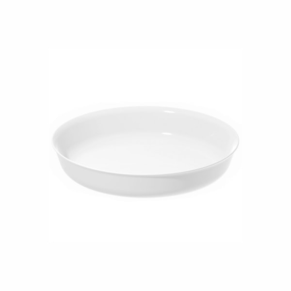 image Travessa Refrataria Redonda 2Lt Branco Vidro Opaline Marinex 685917 Un