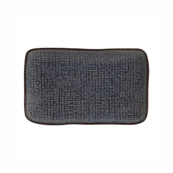 image Travessa Refrataria Retangular 27 X 16Cm Titanium Stoneware Juta Porto Brasil Un